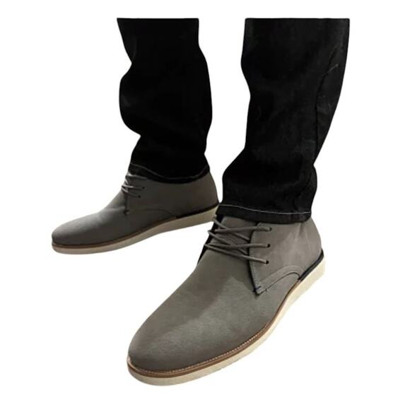 VANCE Jimmy Plain Toe Chukka Boot Grey Mens 12 | MSRP $109.99 main image 3